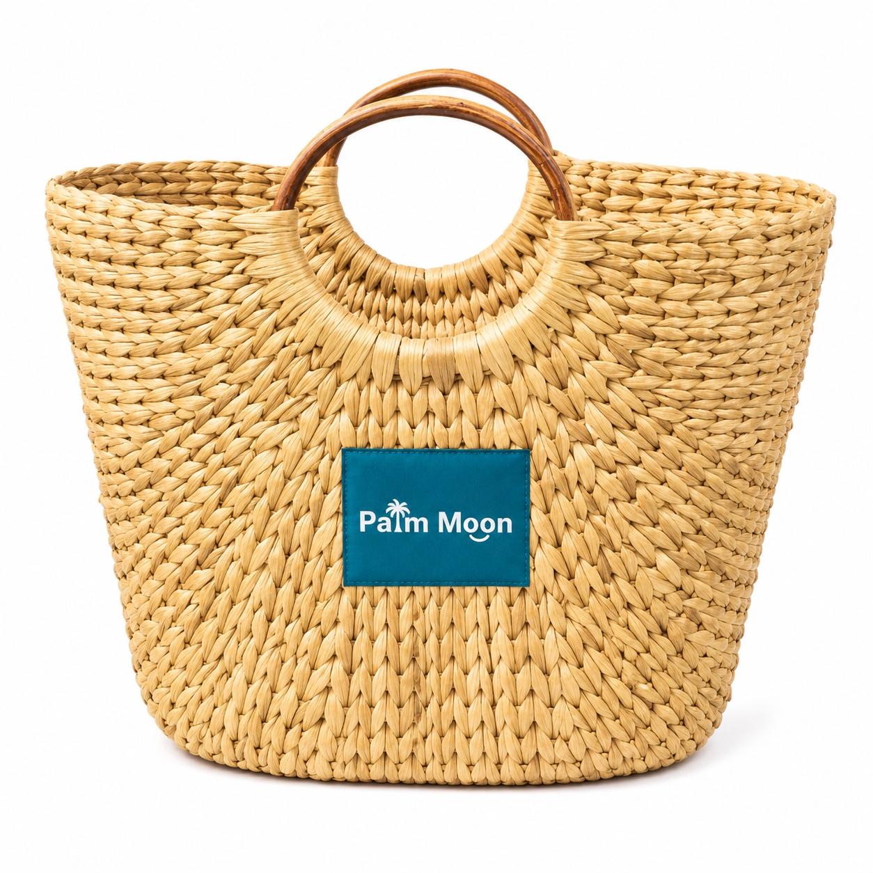 Palm Moon Oval Can Bag